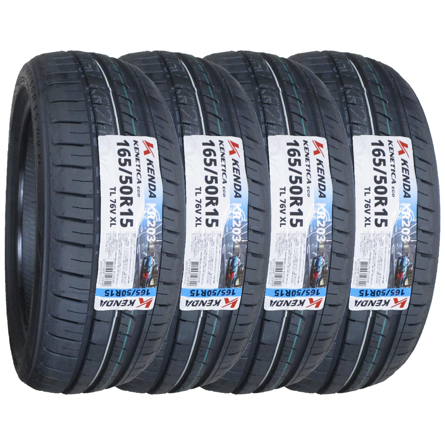 Amazon.co.jp: KENDA(ケンダ) サマータイヤ KR203 165/50R15 76V 4本